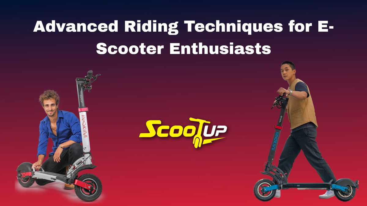 Advanced Riding Techniques for E-Scooter Enthusiasts – Scootup Scooters ...
