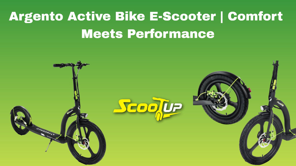 Argento Active Bike E-Scooter | Comfort Meets Performance
