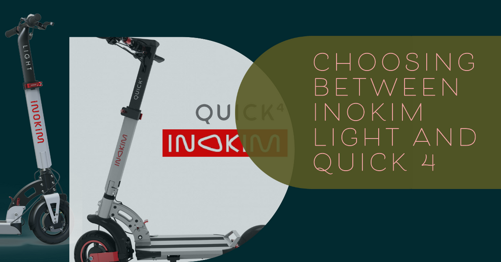 Inokim Light vs. Inokim Quick 4 Electric Scooter E-Scooter