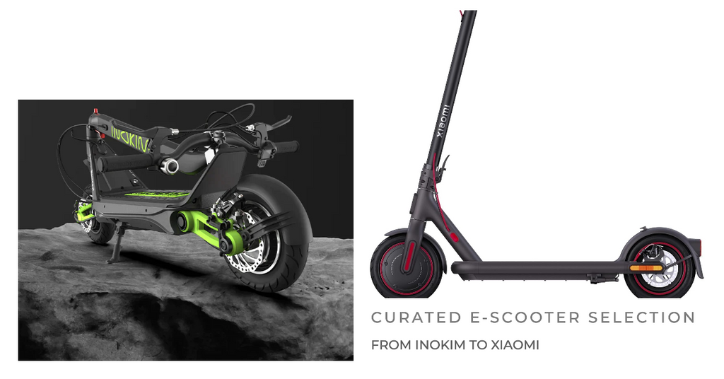 From Inokim to Xiaomi: ScootUp's Curated E-Scooter Selection