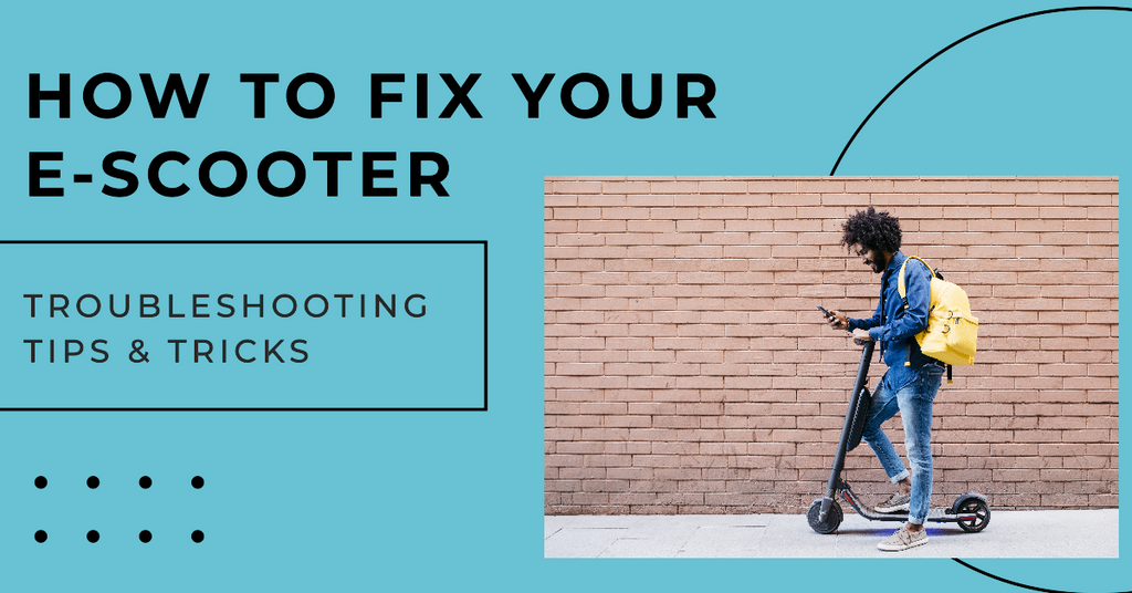 How To Fix Common E-Scooter Issues – Scootup Scooters Trading LLC
