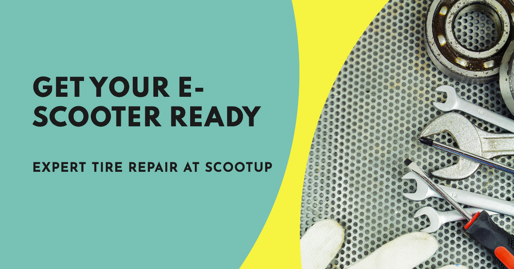 E-Scooter Tire Repair At ScootUp