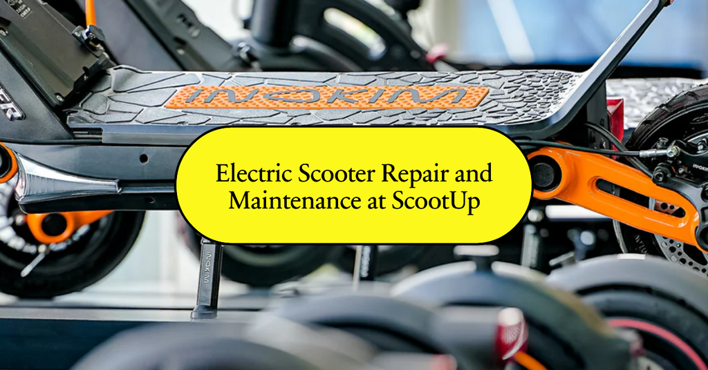 Electric Scooter Repair and Maintenance at ScootUp