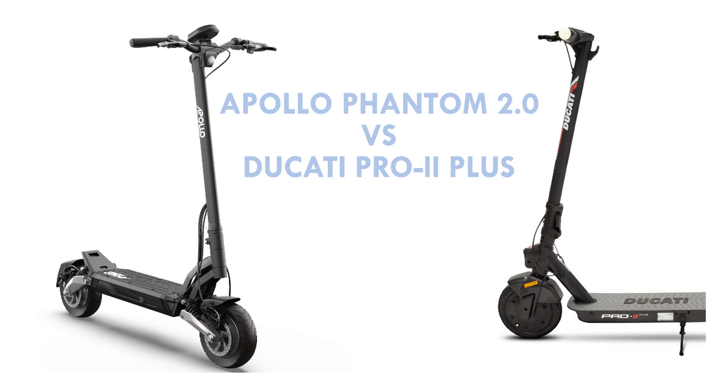 Comparing the Apollo Phantom 2.0 and Ducati Pro-II Plus