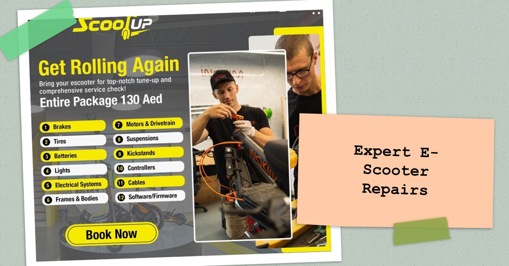 ScootUp: Expert E-Scooter Repairs in Dubai