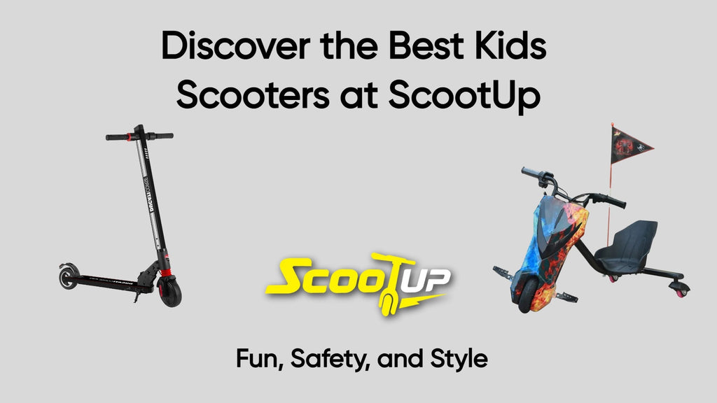 Discover the Best Kids Scooters at ScootUp |  Fun, Safety, and Style