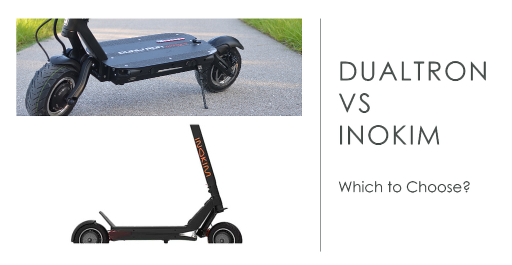 Dualtron vs Inokim image of electric scooter brands
