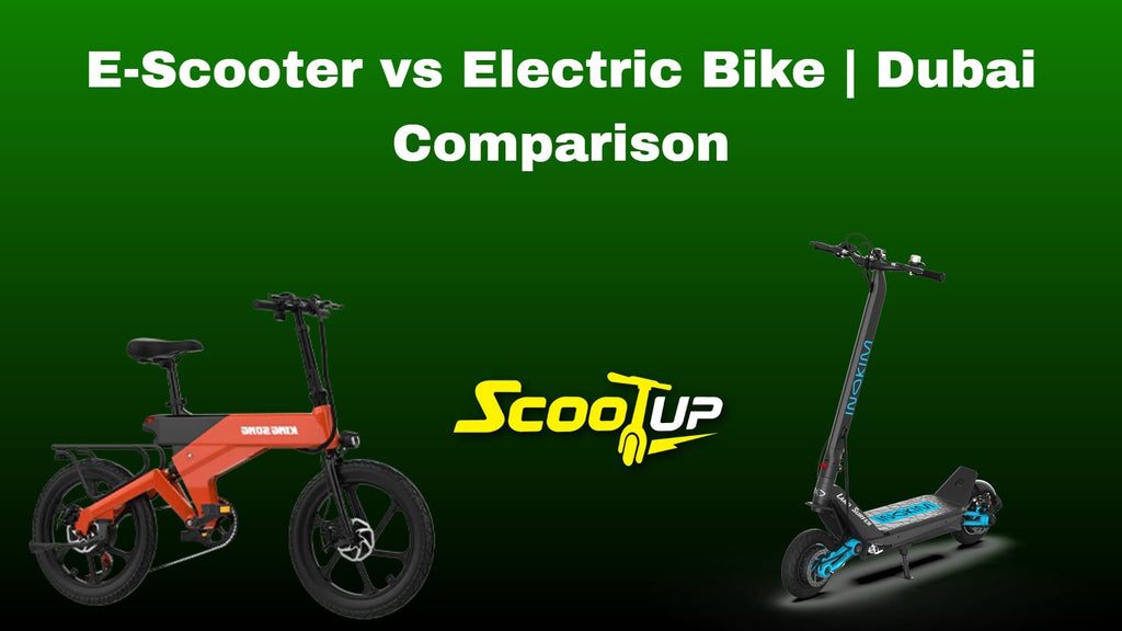 E-Scooter vs Electric Bike | Dubai Comparison