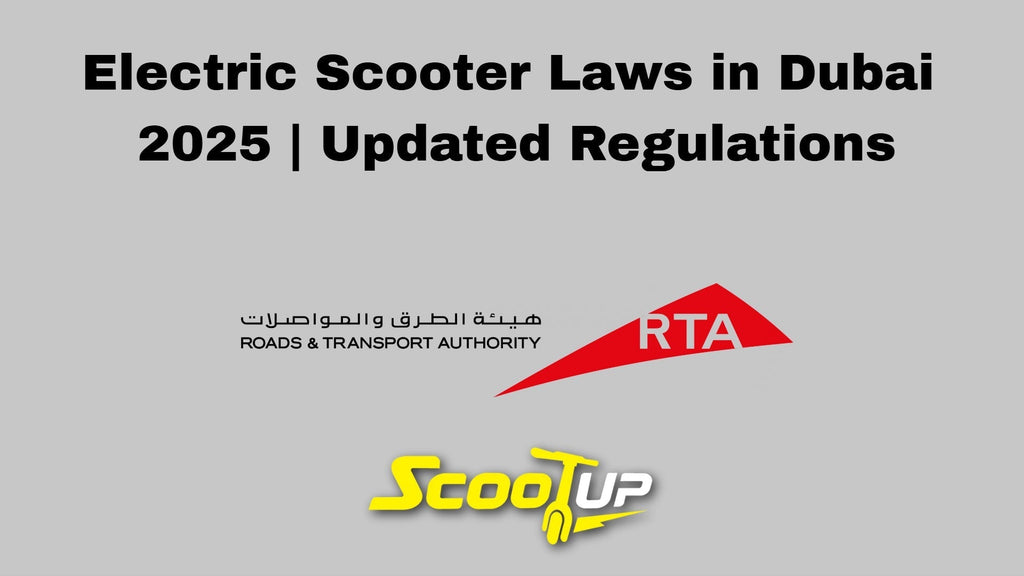 Electric Scooter Laws in Dubai 2025 | Updated Regulations