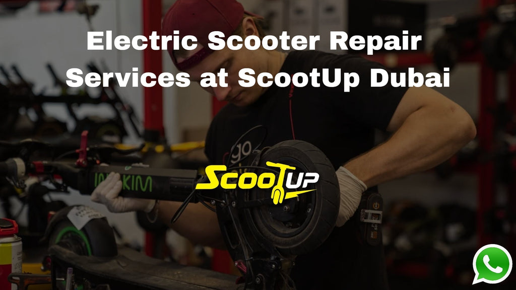 Electric Scooter Repair Services at ScootUp Dubai
