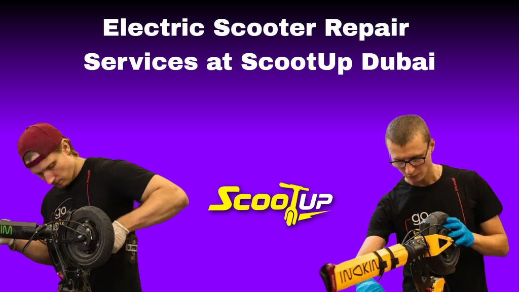 Electric Scooter Repair Services at ScootUp Dubai