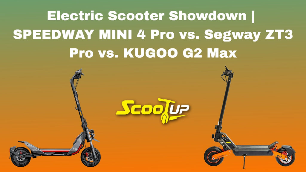 Scooter Showdown | SPEEDWAY MINI 4 Pro vs Segway ZT3 Pro vs KUGOO G2 Max