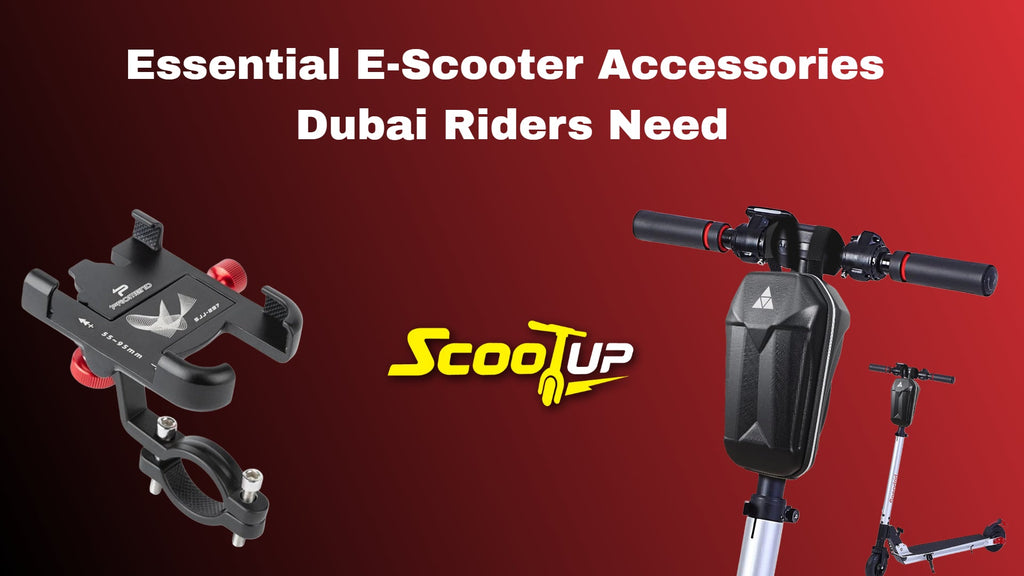 Essential E-Scooter Accessories Dubai Riders Need