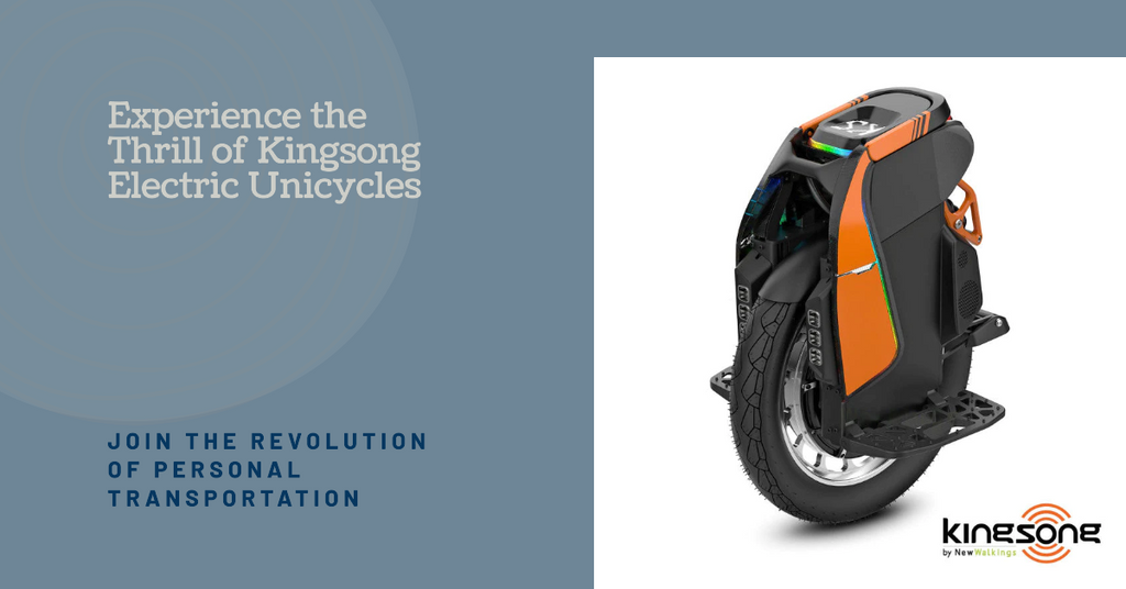 Kingsong Electric Unicycles; New at ScootUp!