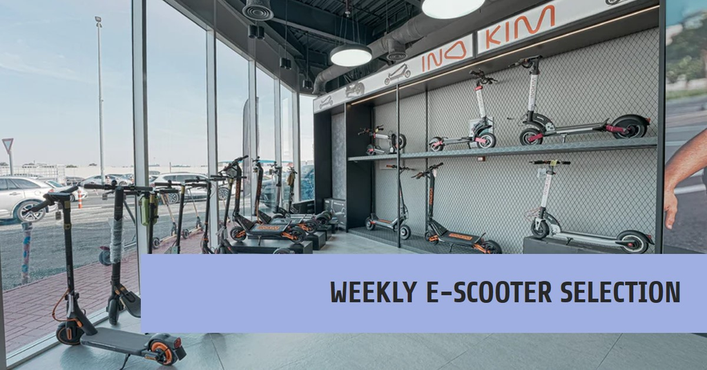 Explore Scoot Up's Weekly E-Scooter Selection