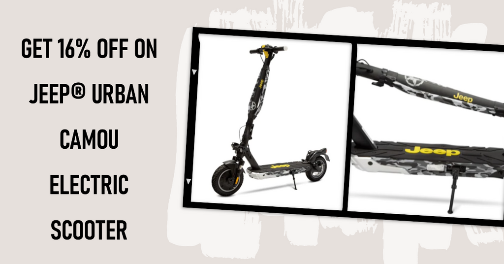 Jeep® URBAN CAMOU Electric Scooter 16% OFF