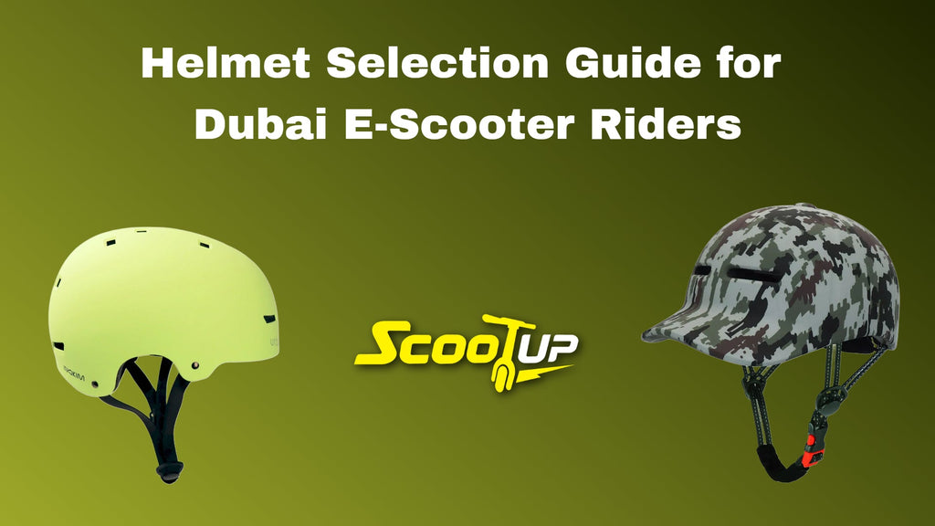 Helmet Selection Guide for Dubai E-Scooter Riders