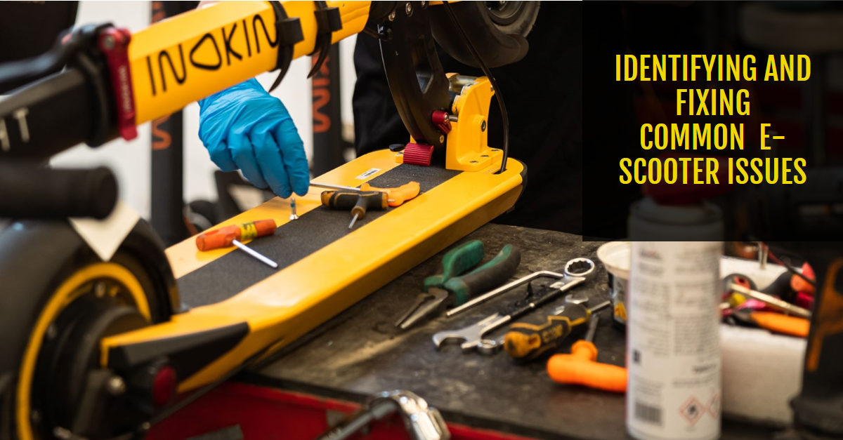 Common Escooter Issues and How To Fix Them – Scootup Scooters Trading llc