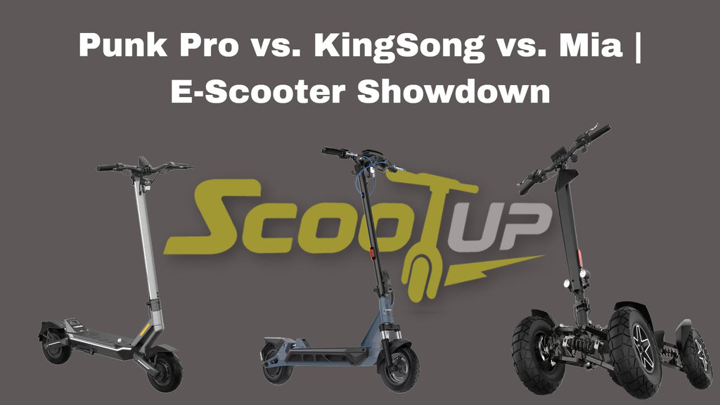 Punk Pro vs. KingSong vs. Mia | E-Scooter Showdown