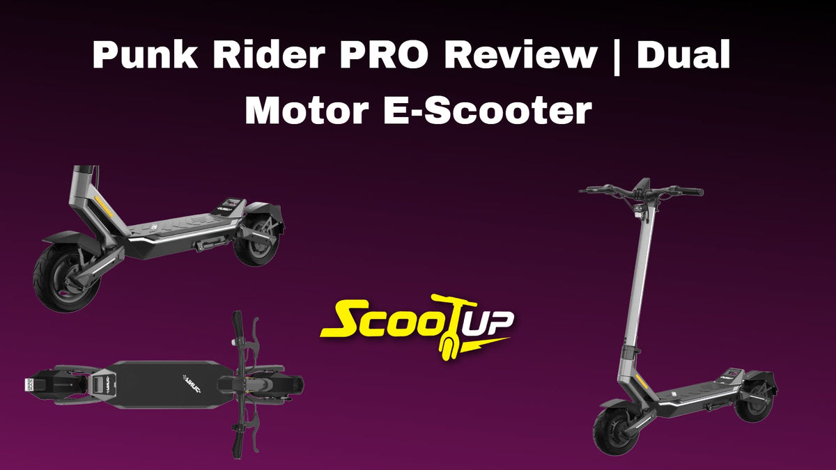 Punk Rider PRO Review | Dual Motor E-Scooter – Scootup Scooters Trading llc