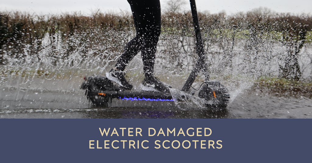 Water Damaged Electric Scooters