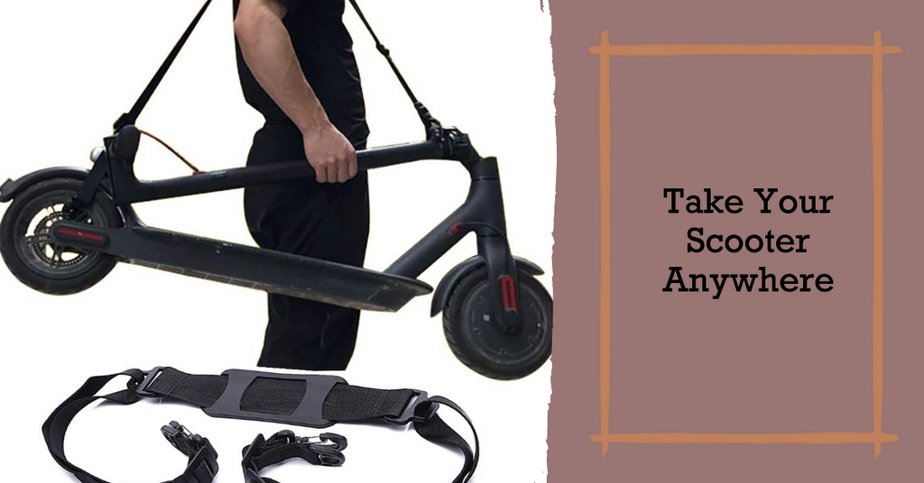 Take Your Electric Scooter Anywhere with a Scooter Carrying Handle Shoulder Strap