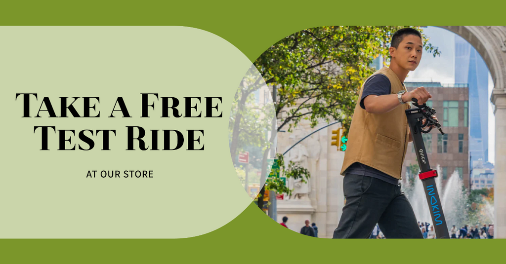 Take a Free Test Ride at Our Store