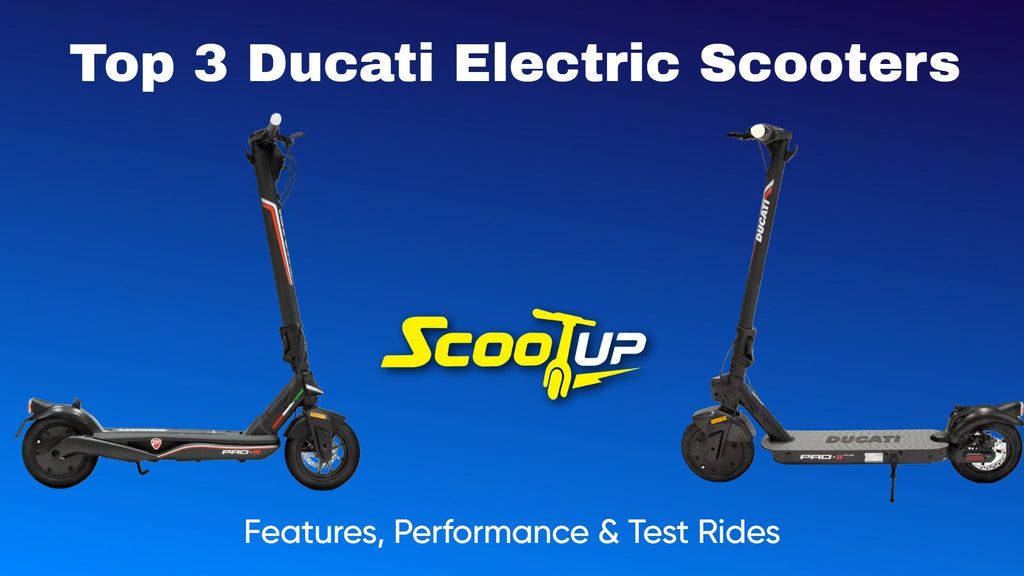 Top 3 Ducati Electric Scooters | Features, Performance & Test Rides