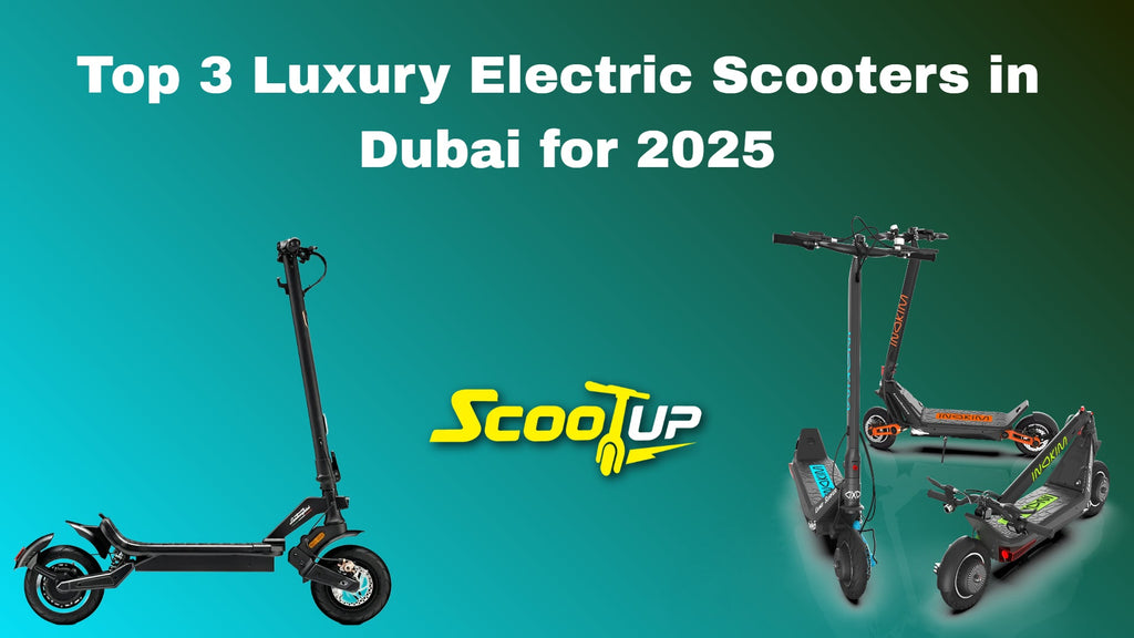 Top 3 Luxury Electric Scooters in Dubai for 2025
