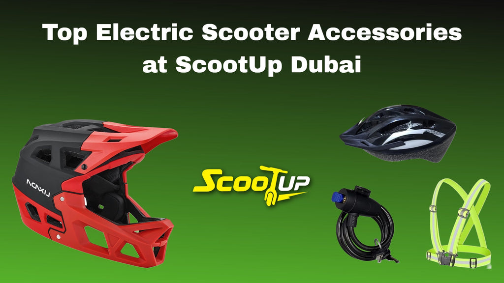 Top Electric Scooter Accessories at ScootUp Dubai