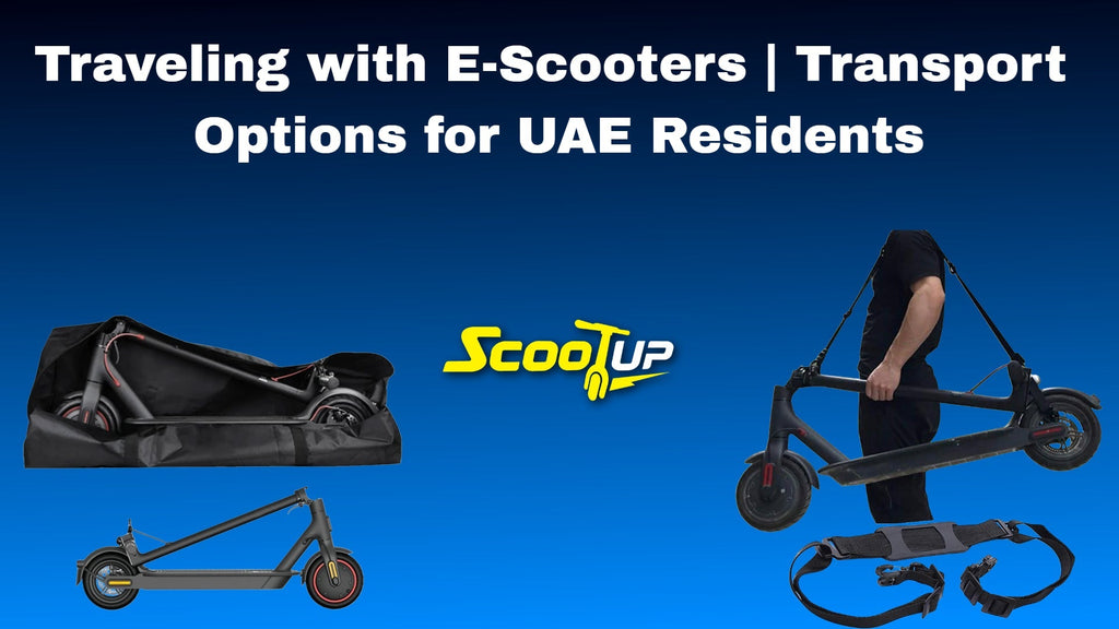 Traveling with E-Scooters | Transport Options for UAE Residents