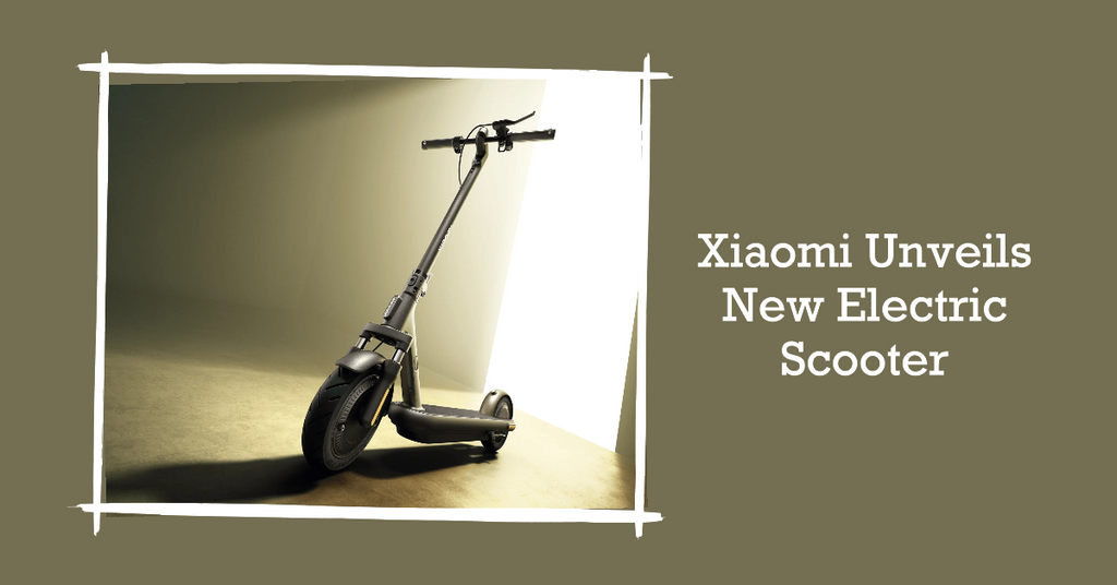 Xiaomi Unveils New Electric Scooter 4 Pro Max with Front Suspension