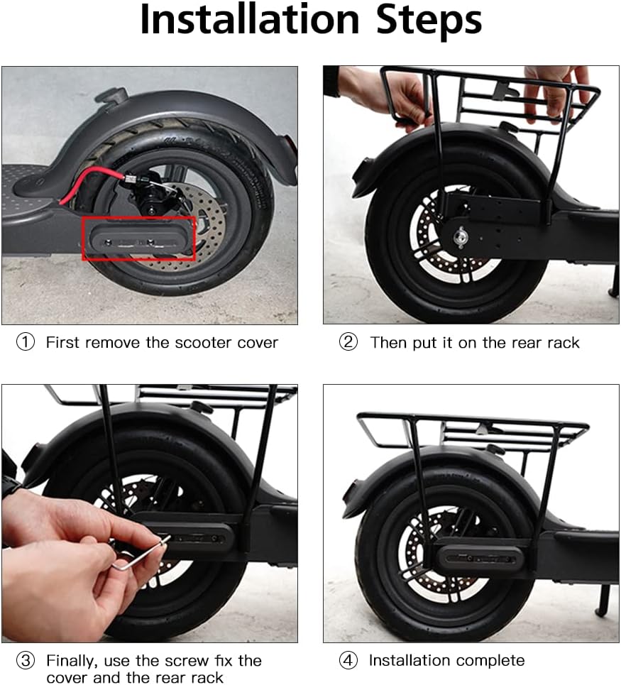 Scooter luggage rack – Scootup Scooters Trading llc