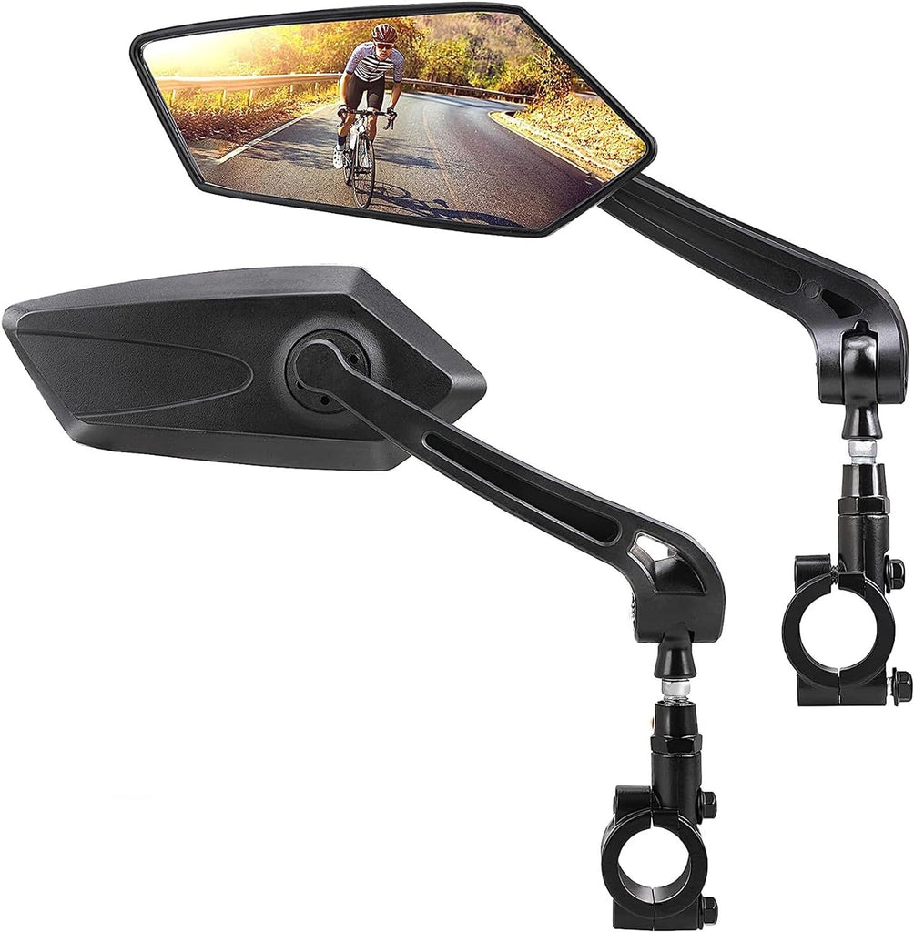 E Scooter Rear View Mirrors Adjustable 360°Rotatable Safety