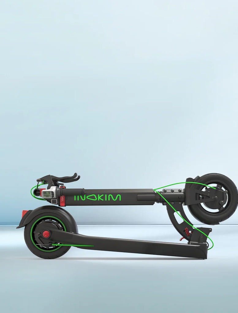 INOKIM LIGHT Electric Scooter Green Folded